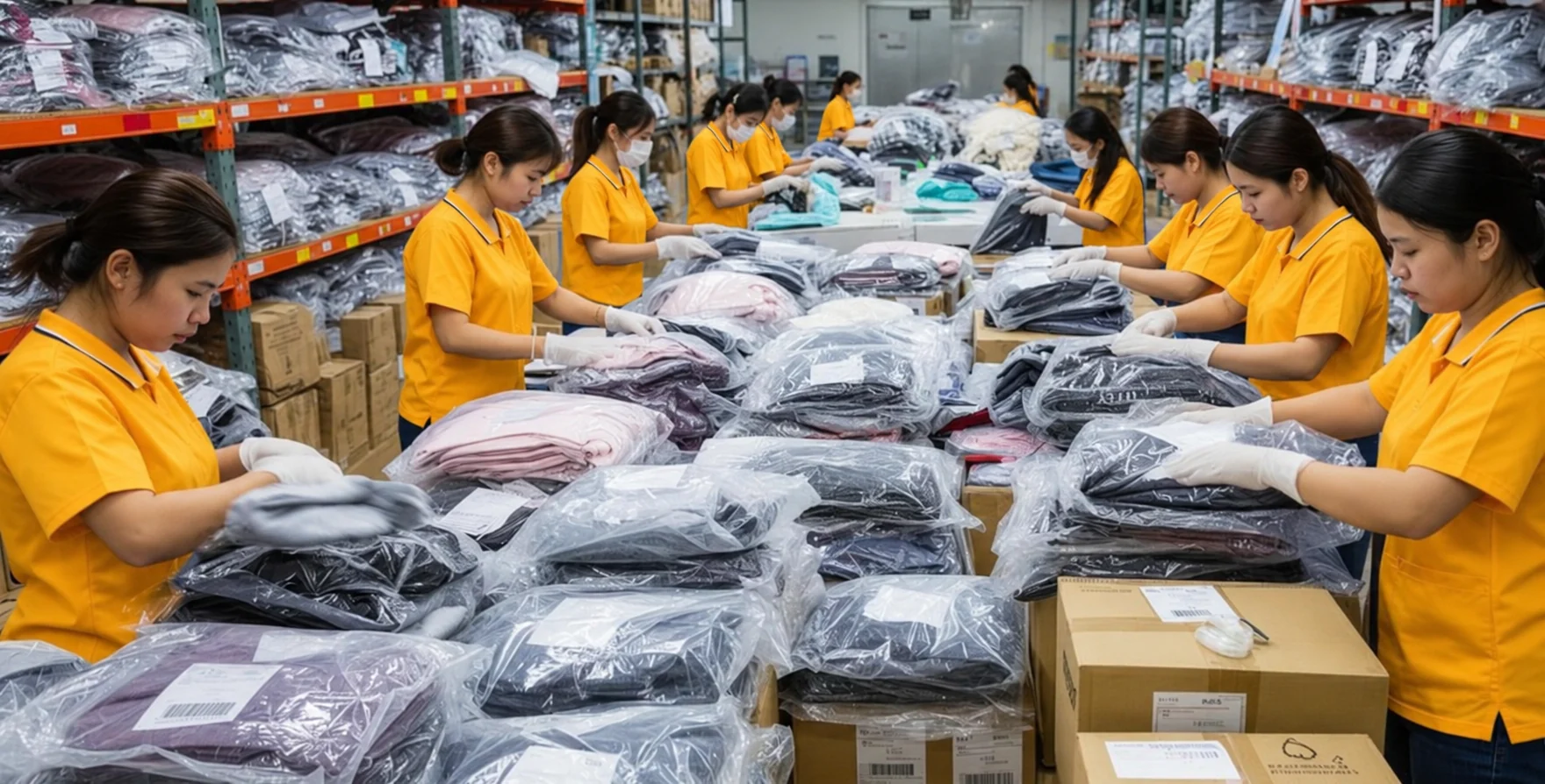 服装成品整理与包装